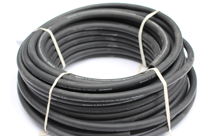Air/Water Hose 10 mm, Geka Couplings, 20/40 m